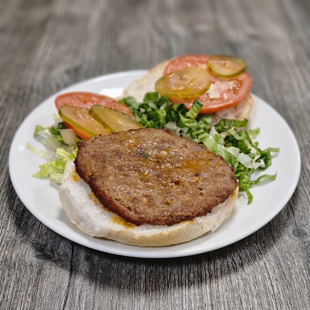 Hot Sausage Sandwich.