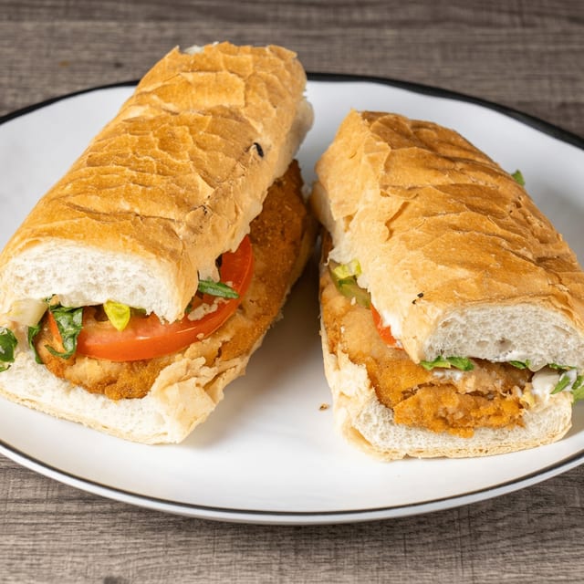 Crab Meat Sandwich.