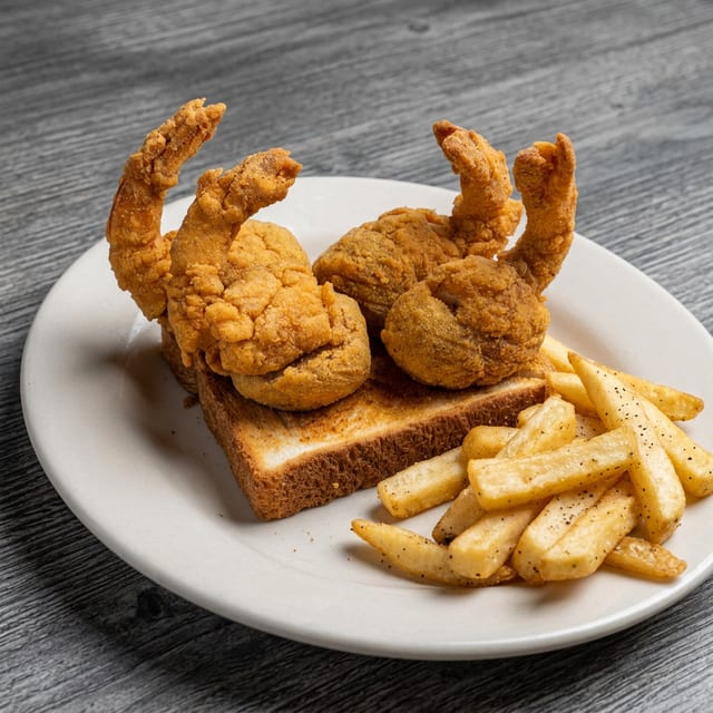 Kids Shrimp with Fries.