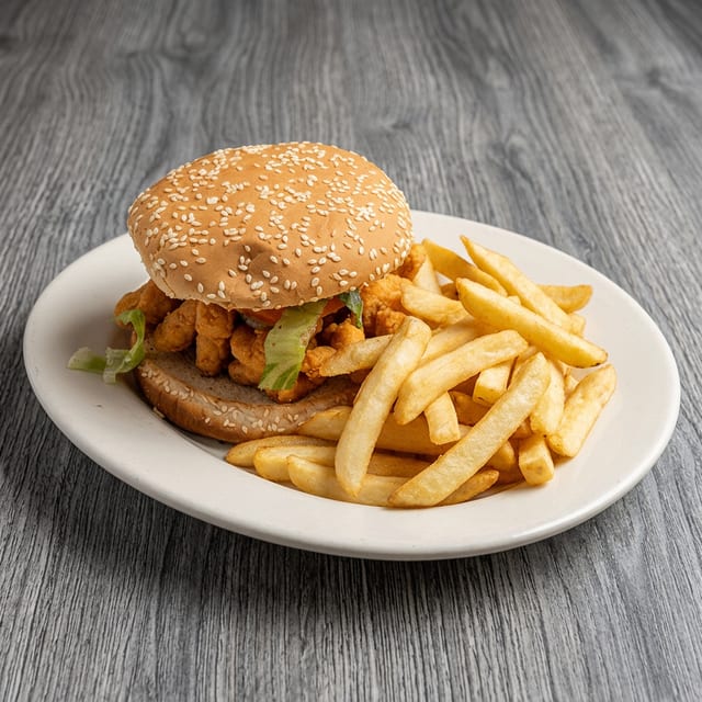 Shrimp Sandwich.