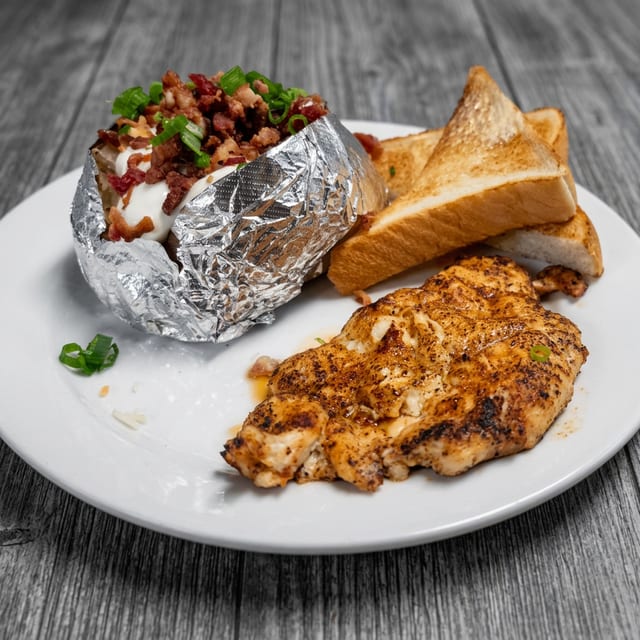 Bronzed Chicken Breast.