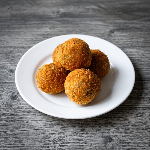 Crab Meat Boudin Balls.