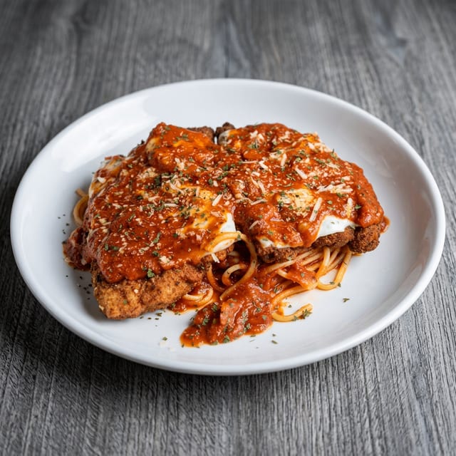 Veal Parmesan.