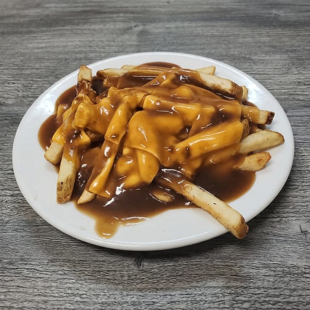 French Fries with Gravy & Cheese.
