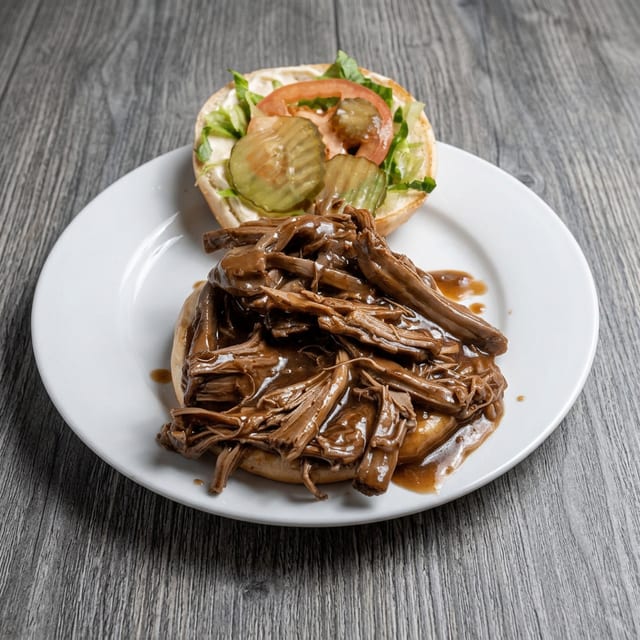 Roast Beef Sandwich.