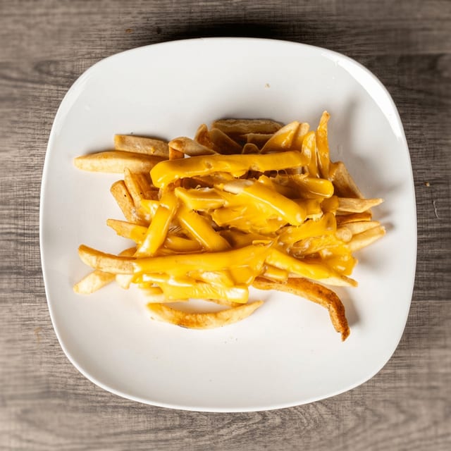 French Fries with Cheese.